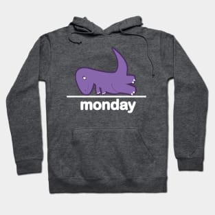 Monday The Struggle Dino Positive Vibes BoomBoomInk Hoodie